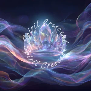 Crystal Crown Celestial Offering Digital Astral Spiritual Energy Gift Ritual Blessing Devotion for Spirit Companion or Loved Ones in Spirit