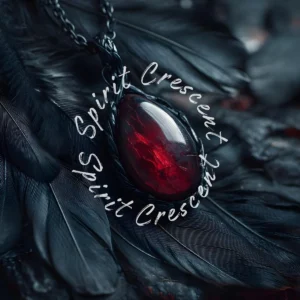 Bloodstone Amulet Pulsing Celestial Offering Digital Astral Spiritual Energy Gift Ritual Blessing Devotion for Spirit Companion or Loved Ones in Spirit