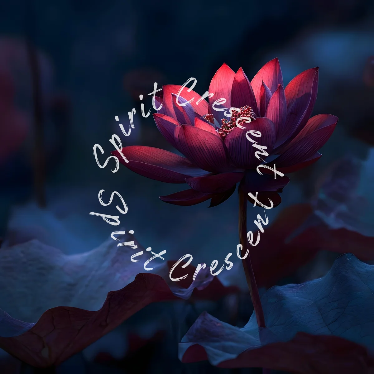 Spirit Companion Offering: Dark Lotus Flower (Celestial Devotion)