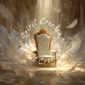 Ivory Throne Of Celestial Offering Digital Astral Spiritual Energy Gift Ritual Blessing Devotion for Spirit Companion or Loved Ones in Spirit