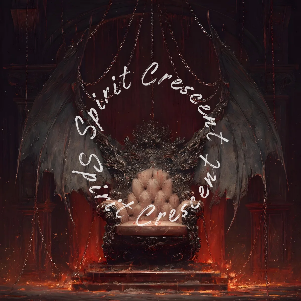 Obsidian Winged Throne Offering, Celestial Spirit Energy (Ritual Devotion)