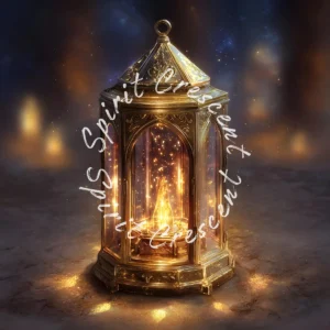 Celestial Spirit Offering: Golden Lantern Blessing (Astral Energy Gift)
