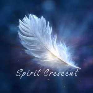 Celestial Aura Feather Offering Softness Intimacy Digital Astral Spiritual Energy Gift Ritual Blessing Devotion Spirit Companion Loved Ones