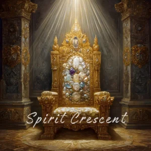 Golden Throne Spiritual Offering: Celestial Blessing for Loved Ones