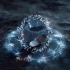 Spiritual Crystal Ring, Celestial Offering, Astral Energy (Ritual Gift)