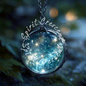 Silver Locket Celestial Offering Digital Astral Spiritual Energy Gift Ritual Blessing Devotion for Spirit Companion or Loved Ones in Spirit