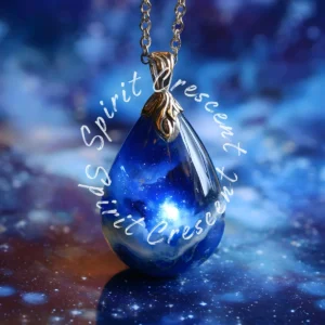 Lapis Lazuli Pendant: Astral Offering - Calm and Connection