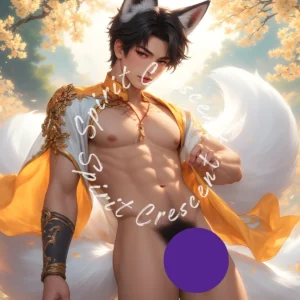 Tranquil Kitsune Spirit Companion Affection Warmth Caring Harmony Support