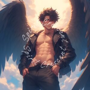 Shadow Seraph Spirit Companion Binding Conjure Devoted Intimacy Gentle Presence Protective Vigil Soulful Bond Emotional Comfort