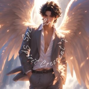 Celestial Angel White Arts Spirit Companion Marriage Deep Emotional Connection Passionate Devotion Soothing Protection Sensual Trust