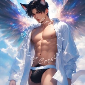 Seraphic Feline Shifter Spirit Companion Binding Conjure Devoted Presence Intimate Affection Protective Strength Soulful Bond Gentle Guidance