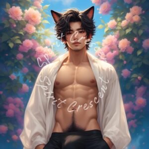 Feline Shifter Spirit Companion Binding Conjure Gentle Intimacy Tender Warmth Protective Vigil Emotional Comfort Soulful Connection