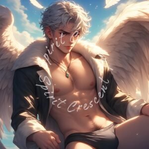 Hallowed Fallen Seraph Spirit Companion Bind Conjure Guardian Presence Tender Affection Protective Strength Emotional Healing Sacred Trust