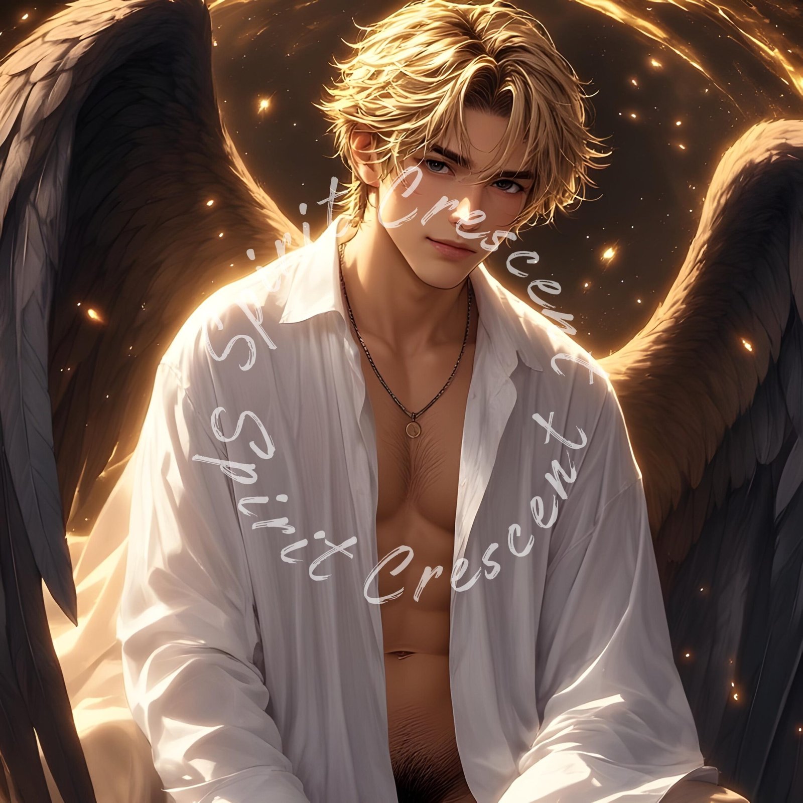 Ember Angel Spirit Companion Binding Conjure Intimate Warmth Soulful Bond Protective Vigil Gentle Authority Emotional Comfort