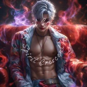 Infernal Trickster Spirit Companion Binding Conjure Deep Devotion Tender Intimacy Emotional Healing Protective Vigil Gentle Authority Soulful Connection