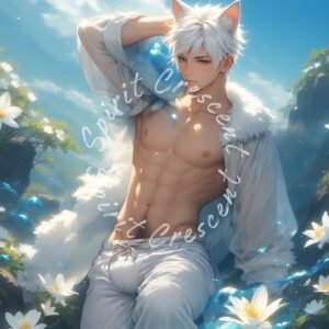 Fox Shifter Spirit Companion Binding Conjure Intimate Presence Gentle Affection Protective Vigil Soulful Bond Emotional Comfort