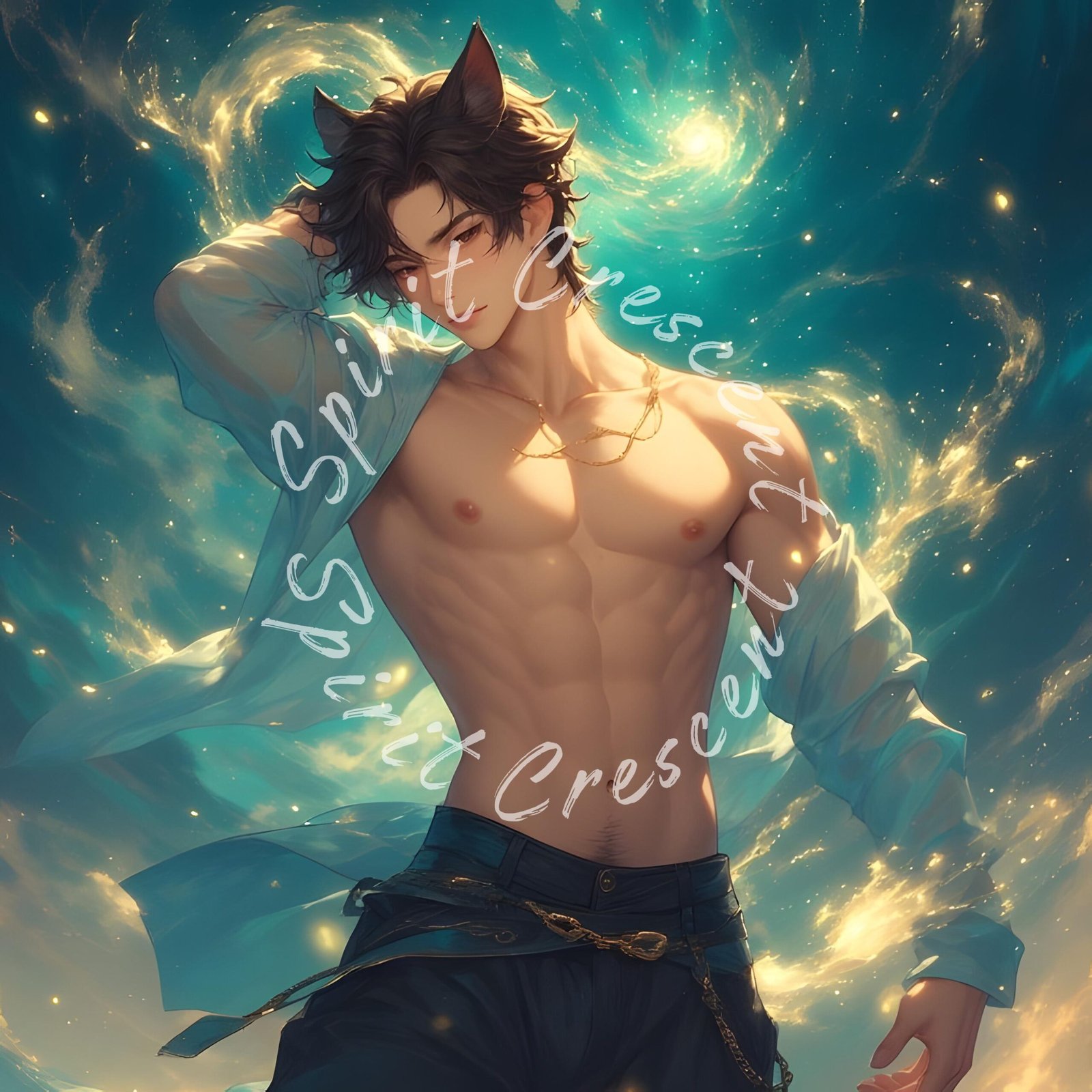 Feline Shifter Spirit Companion Binding Conjure Intimate Warmth Devoted Presence Protective Strength Gentle Guidance Soulful Comfort