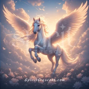 Blessed Pegasus Spirit Familiar Clarity Soul Brightening