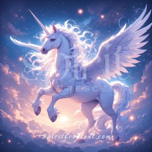 Celestial Pegacorn Spirit Familiar Releaxing Empowerment