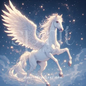 Sacred Pegasus Spirit Familiar Releaxing Emotional Healing