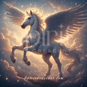 Radiant Pegasus Spirit Familiar Relieving Insight