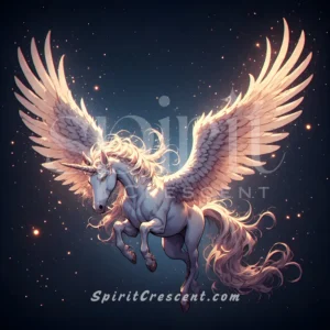 Luminous Pegacorn Spirit Familiar Soothing Nurturing