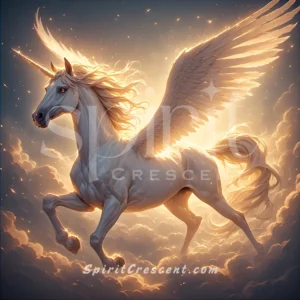 Mystic Pegacorn Spirit Familiar Grounding Transformative