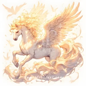 Mystic Pegasus Spirit Familiar Reassuring Vision Expansion