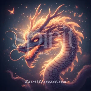 Luminous Dragon Spirit Familiar Devoted Ancient Wisdom