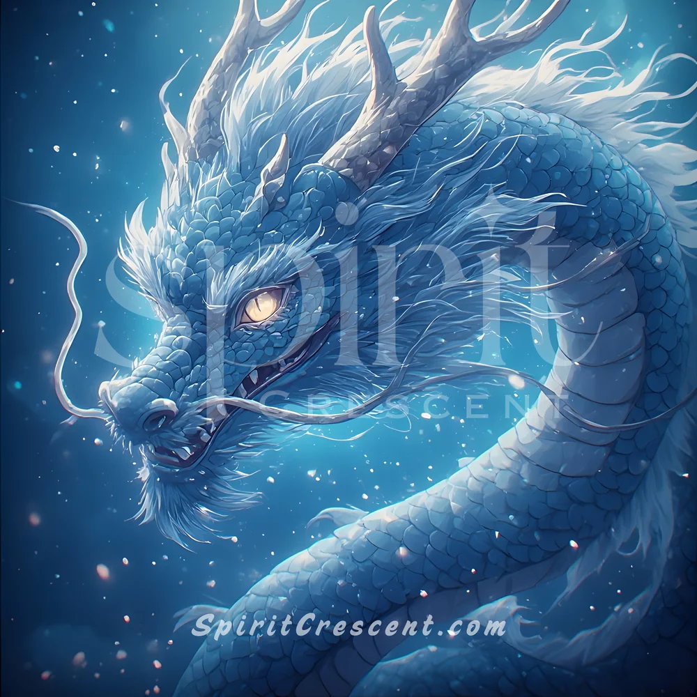 Ethereal Dragon Spirit Familiar Ancient Wisdom Confidence