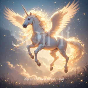 Astral Pegacorn Spirit Familiar Grounding Loyalty
