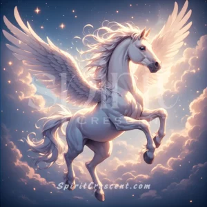 Blessed Pegasus Spirit Familiar Grounding Uplifting