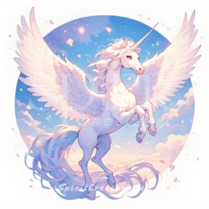 Mystic Pegacorn Spirit Familiar Navigation Grief Healing
