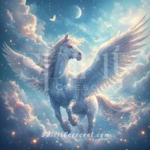 Celestial Pegasus Spirit Familiar Grief Healing Cleansing