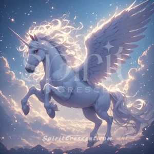 Magical Pegacorn Spirit Familiar Devoted Guarding