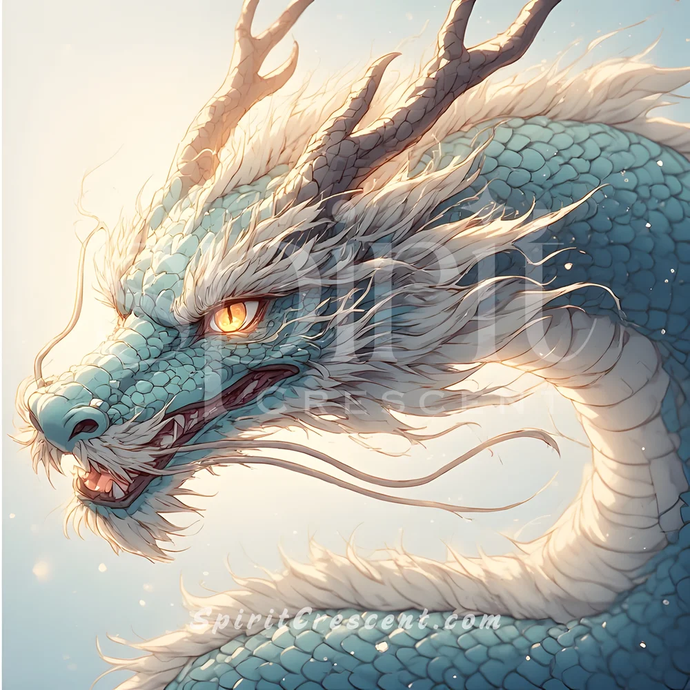 Blessed Dragon Spirit Familiar Relieving Courage Enhancement