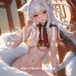 Soothing Nurturing Celestial Fox Shifter Spirit Companion Sensual Inner Emotional Healing