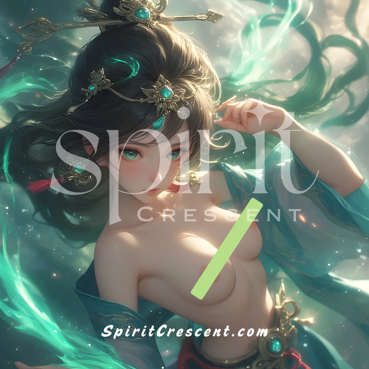 Supportive Celestial Demoness Spirit Companion Reassuring Alluring Relaxing Healing Nurturing