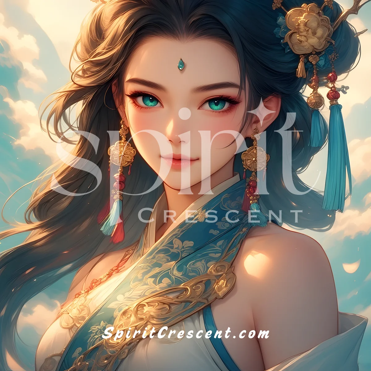 Celestial Demoness Spirit Companion Shielding Tender Protective Emotional Sensual Reassuring