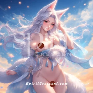 Reassuring Comforting Relieving Celestial Fox Spirit Companion Inner Balancing