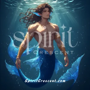 Relaxing Healing Merman Spirit Companion Defending Trust Intimate Nurturing