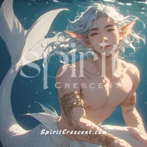 Sensual Calming Trust Defending Dominant Merman Guardian Spirit Companion Emotional