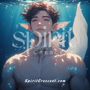 Tender Romantic Merman Guardian Spirit Companion Soothing Protective Grounding Emotional