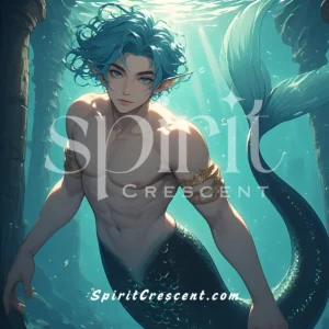 Soothing Stabilizing Strength Emotional Relieving Reassuring Merman Spirit Companion