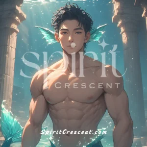 Calming Romantic Soothing Defending Merman Guardian Spirit Companion Tender Sexual