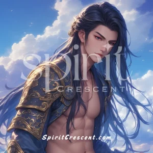 Dominant Healing Celestial Knight Spirit Companion Guarding Relaxing Grounding Soothing