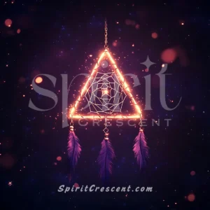 Enchanting Dreamcatcher Present for Spirit Companion Fiery Protective Intimate