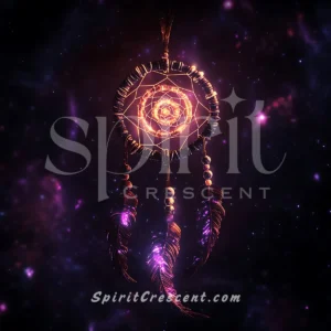 Ethereal Dreamcatcher for Spirit Companion (Shielding, Golden Light)