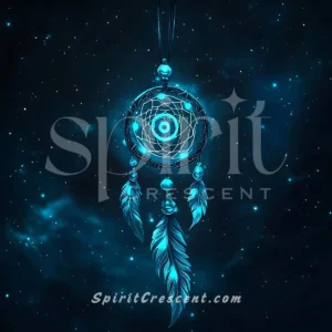 Luminous Dreamcatcher Gift for Spirit Companion Defending Soothing Confidence