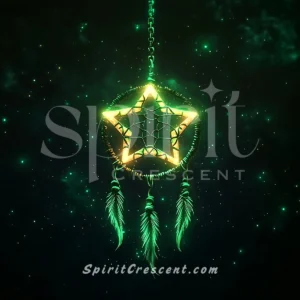 Sacred Dreamcatcher Gift for Spirit Companion Deepening Devoted Fiery